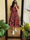 Cotton middi